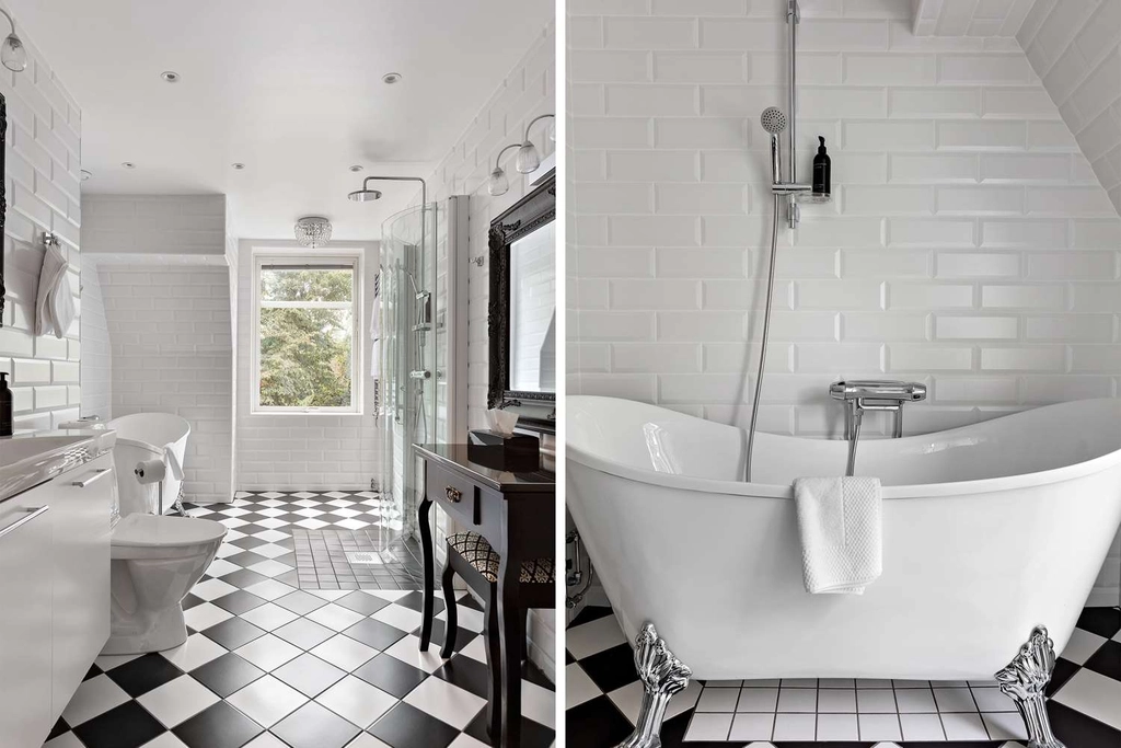 Juniorsuite bathroom Sure Hotel by BW Centralhotellet