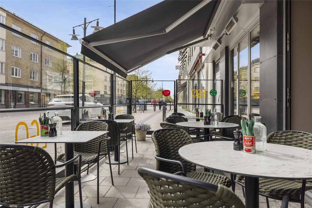 Outside seating Savoy Lulea