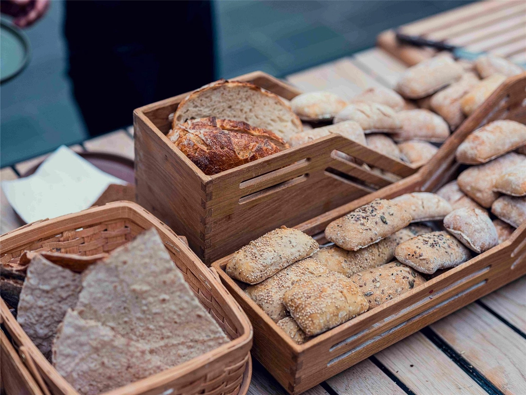 Breakfast bread from the bakery
