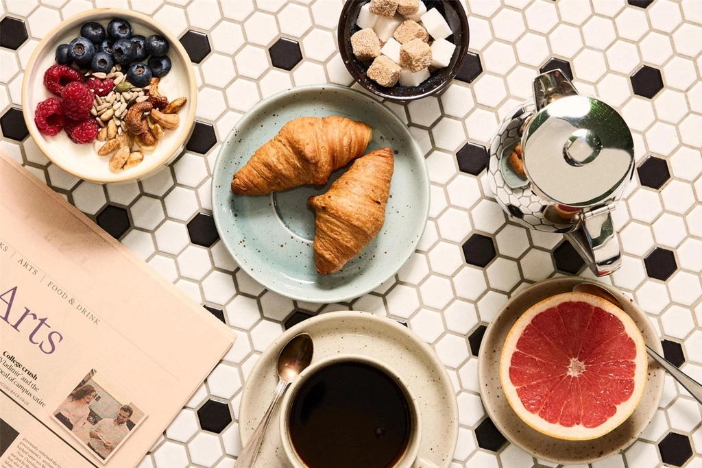 NOFO Breakfast Flatlay