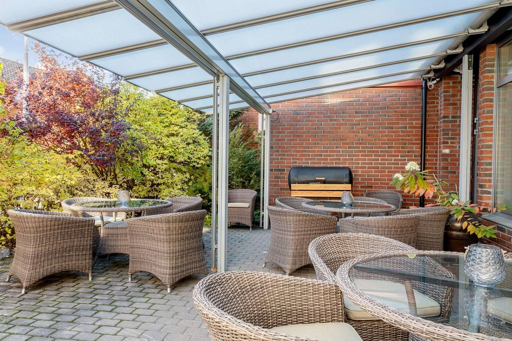 Gyldenlove outdoor sitting area