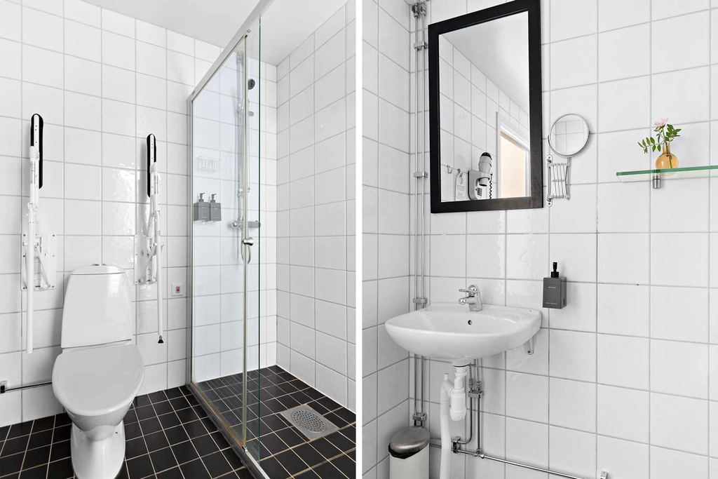 Bath accessible BW Karlaplan