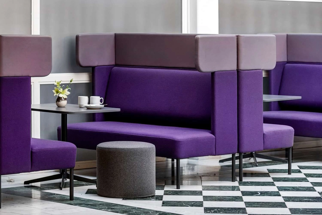 Conference lobby