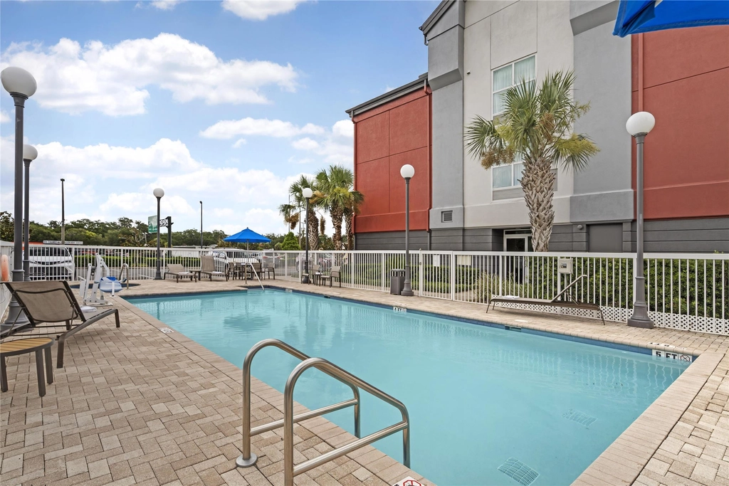 Pool and Hot Tub Area