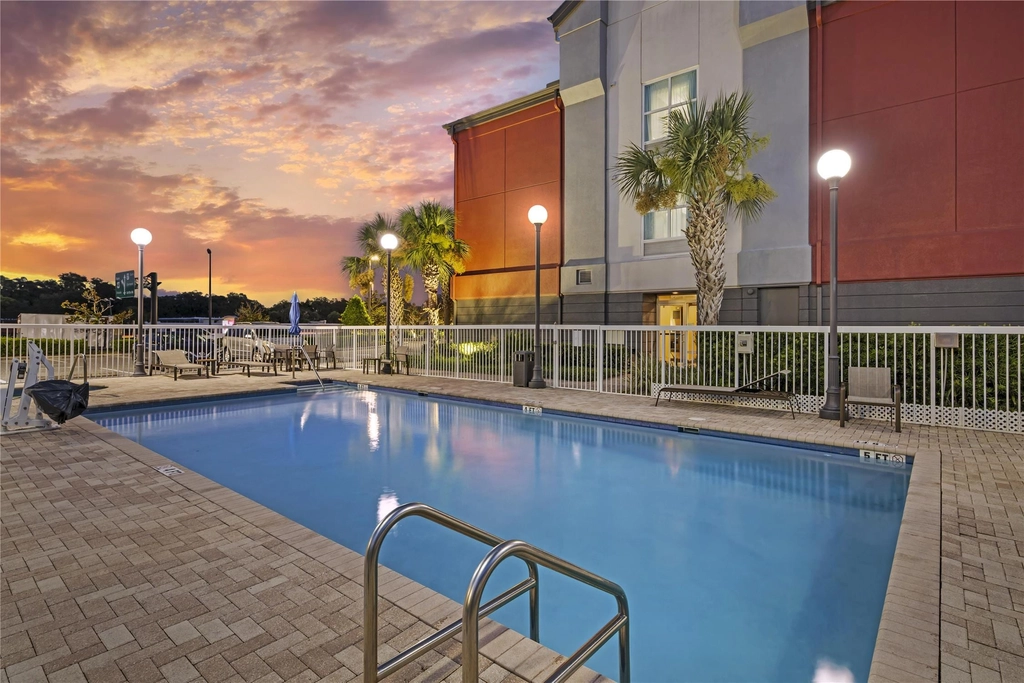 Pool and Hot Tub Area