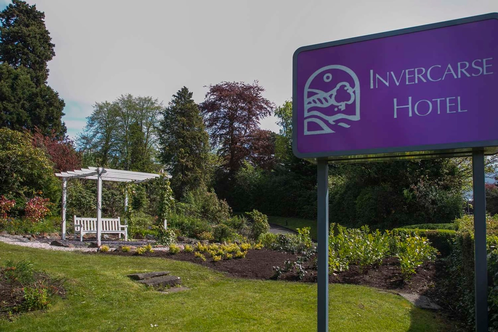 invercarse hotel grounds and hotel