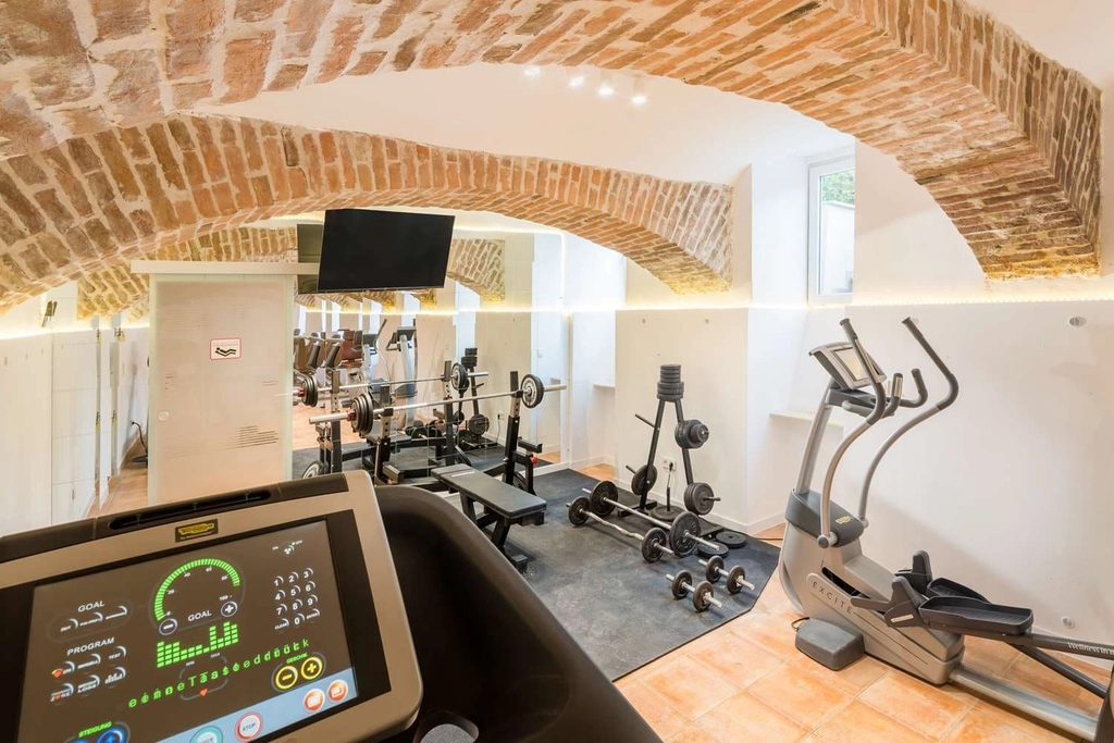 Health club  fitness center  gym