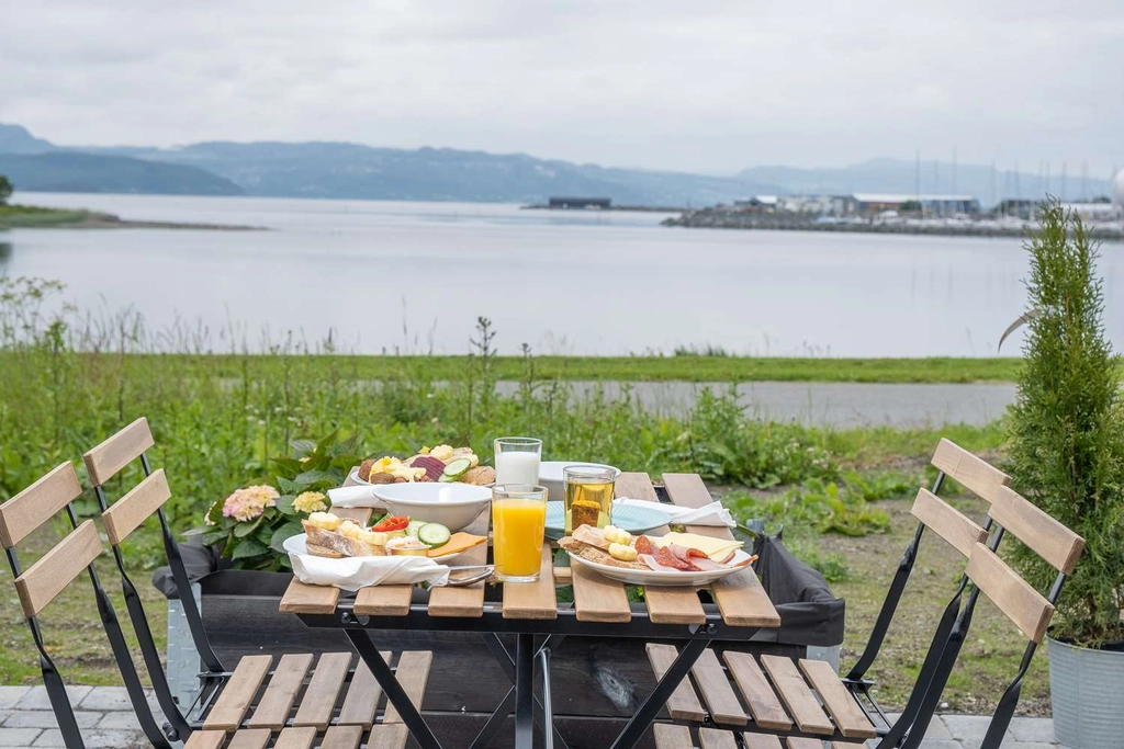Outside dining